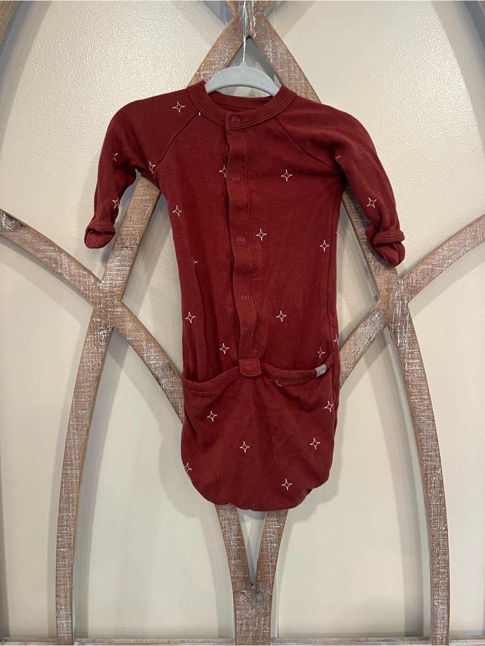 Goumi 24 Hour Convertible Sleeper Baby Gown size 0-3